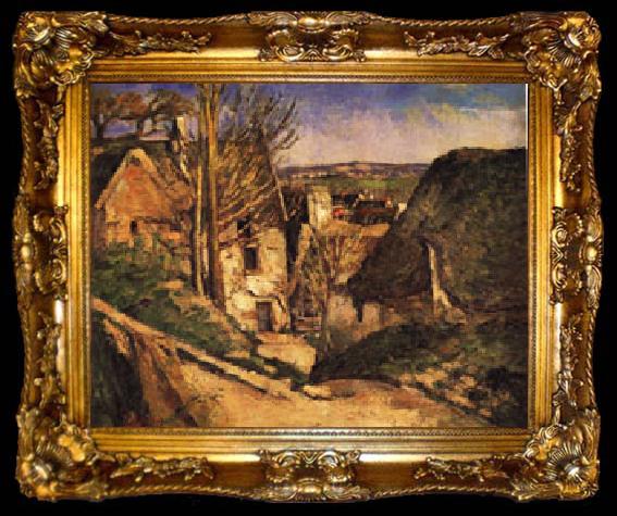 framed  Paul Cezanne The Hanged Man